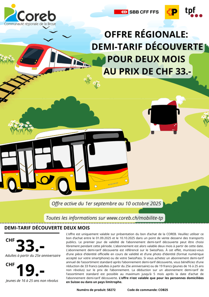 Voir l'offre demi-tarif découverte